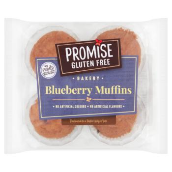 Promise Gluten Free Bakery Blueberry Muffin 240g