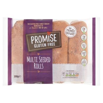 Promise Gluten Free Multi Seeded Rolls 200g