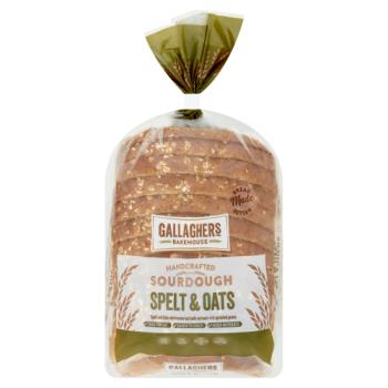 Gallaghers Bakehouse Sourdough Spelt & Oats 400g