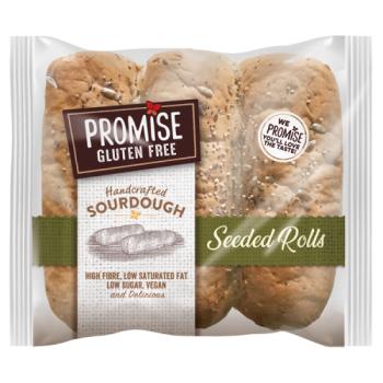 Promise Gluten Free Handcrafted Sourdough Seeded Rolls 210g