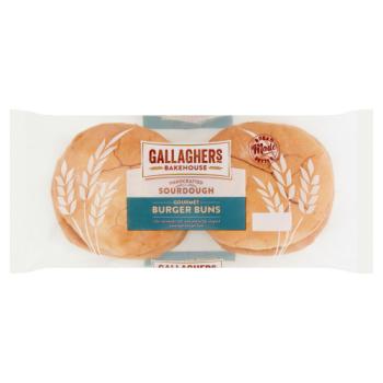 Gallaghers Bakehouse Gourmet Burger Buns 320g