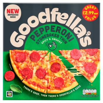 Goodfellas Pepperoni Stonebaked Thin 332g
