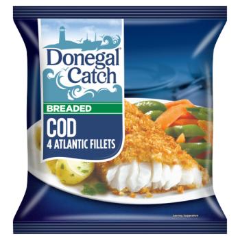 Donegal Catch 4 Breaded Cod Fillets 429g