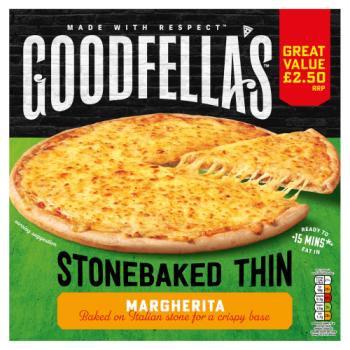 Goodfella's Stonebaked Thin Margherita 345g