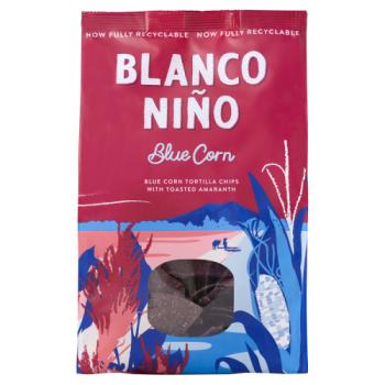 Blanco Niño Blue Corn Tortilla Chips with Toasted Amaranth 170g
