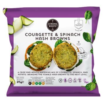 Strong Roots Courgette & Spinach Hash Br