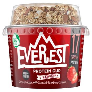 Everest Strawberry Protein Cup 175g