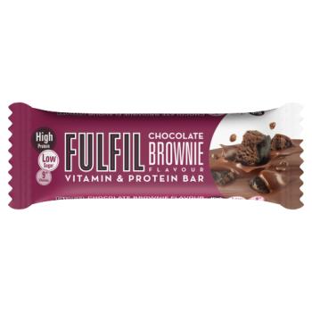 FULFIL Chocolate Brownie Flavour Vitamin & Protein Bar 40g