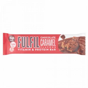 FULFIL Chocolate Caramel Flavour Vitamin & Protein Bar 55g