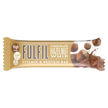 FULFIL Chocolate Hazelnut Whip Flavour Vitamin & Protein Bar 55g