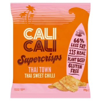 Cali Cali Supercrisps Thai Town Thai Sweet Chilli 84g