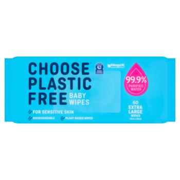 Choose Plastic Free Baby Wipes