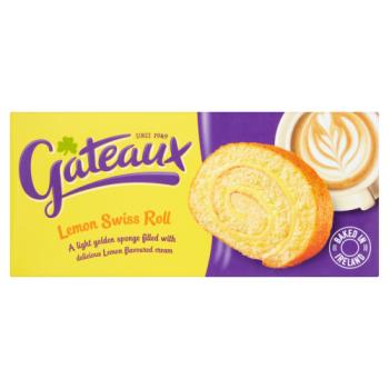 Gateaux Lemon Swiss Roll 195g