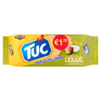 Jacob's Tuc Sour Cream & Onion 100g