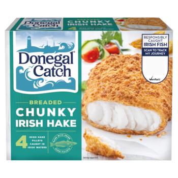 Donegal Catch 4 Breaded Chunky Irish Hake 480g