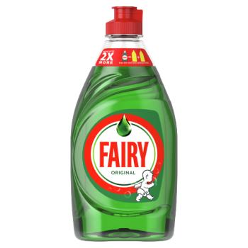 Fairy Original Washing Up Liquid Green with LiftAction 433ml
