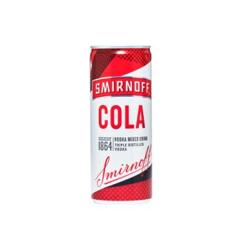 Smirnoff Red Label Vodka and Cola Drink 5% vol 250ml