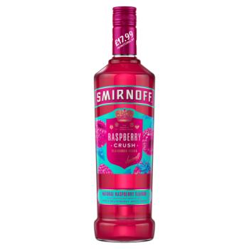 Smirnoff Raspberry Crush Flavoured Vodka 37.5% vol 70cl Bottle PMP £17.99