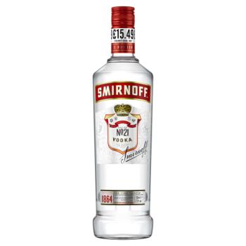 Smirnoff No. 21 Vodka 70cL PMP £15.49