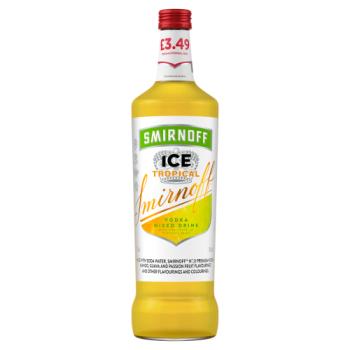 Smirnoff Ice Tropical 4% vol Ready To Drink Premix 70cl Bottle PMP £3.49