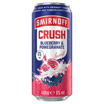 Smirnoff Crush Blueberry & Pomegranate 6% 440ml ​