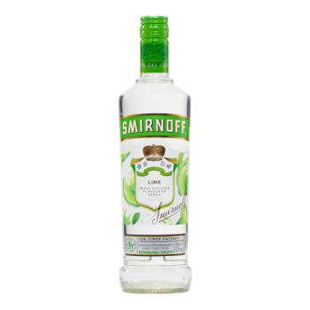 Smirnoff Lime Flavoured Vodka 37.5% vol 70cl Bottle