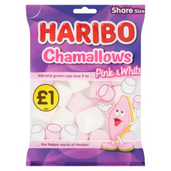 Haribo Chamallows Pink&whit 140g £1
