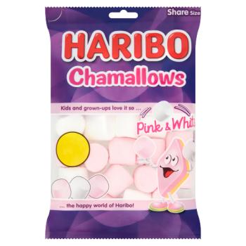 HARIBO Chamallows Pink & White Bag 160g PM £1