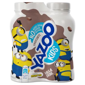 Yazoo Kids No Added Sugar Chocolate Milk Drink 4 X 200ml