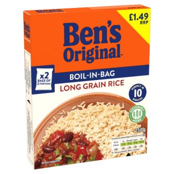 Bens L/grn Bib Rice 1.49 250g