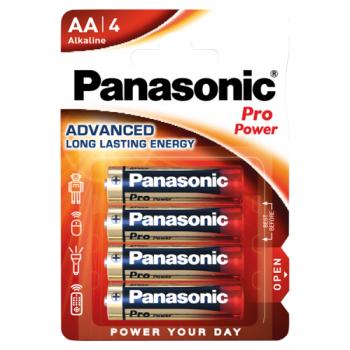 Panasonic Pro Power AA Batteries Alkaline 4 Pack