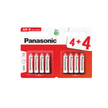 Panasonic AA Batteries 8pk 