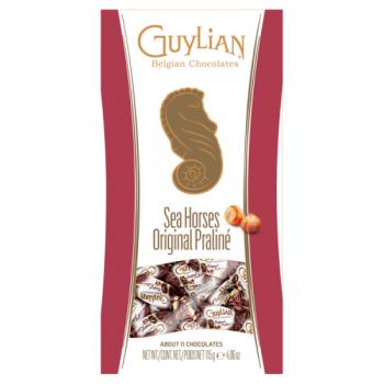 Guylian Belgian Chocolates Sea Horses Original Praliné 11 Chocolates 115g