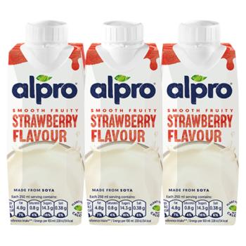 Alpro Smooth Fruity Strawberry Flavour 250ml