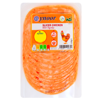 Aynoor Sliced Chicken with Paprika Halal 130g 