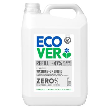 Ecover Zero Sensitive Washing-Up Liquid Refill 5L