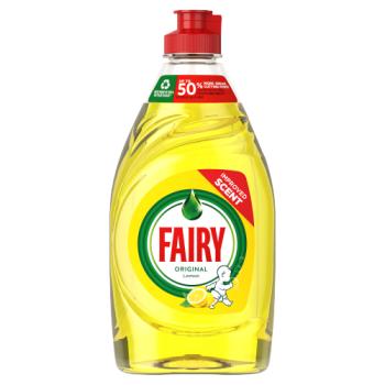 Fairy Original Lemon Washing Up Liquid With LiftAction 433ml