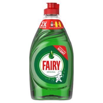 Fairy Original Washing Up Liquid Green with LiftAction 433ml