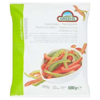 Greens Red & Green Sliced Peppers 1000g