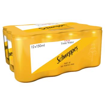 Schweppes Slimline Tonic Water 12 x 150ml
