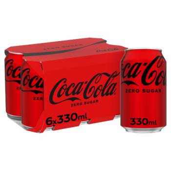 Coca-Cola Zero Sugar 6 x 330ml