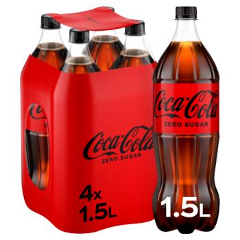 Coca-Cola Zero Sugar 4 x 1.5L