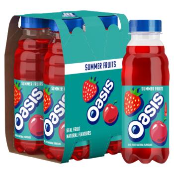 Oasis Summer Fruits 4 X 375ml