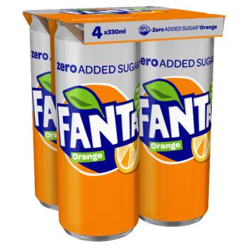 Fanta Orange 4 x 330ml