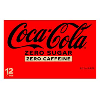 Coca-Cola Zero Sugar Zero Caffeine 12 x 330ml