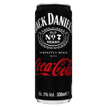 Jack Daniel's Perfectly Mixed with Coca-Cola 330ml