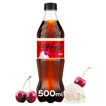 Coca-Cola Zero Sugar Cherry Float 500ml Bottle