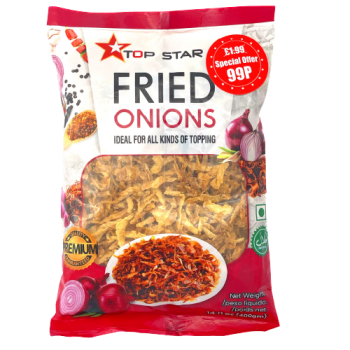 Top Star Fried Onions 400g 