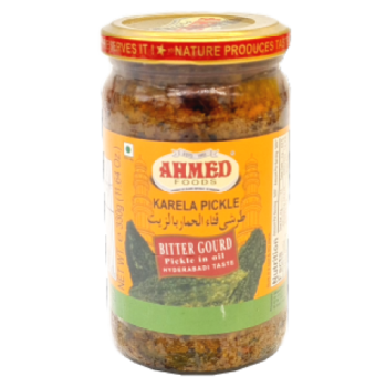 Ahmed Foods Karela Pickle Bitter Gourd Pickle in Oil 330g 