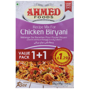 Ahmed Chicken Biryani 2x55g 